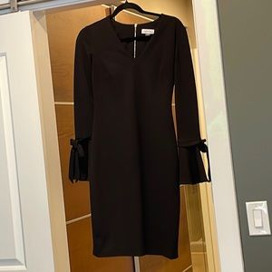 Calvin Klein Bow Sleeve Dress